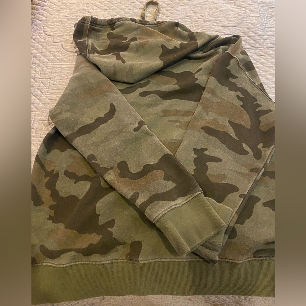 J crew large hooded sweatshirt